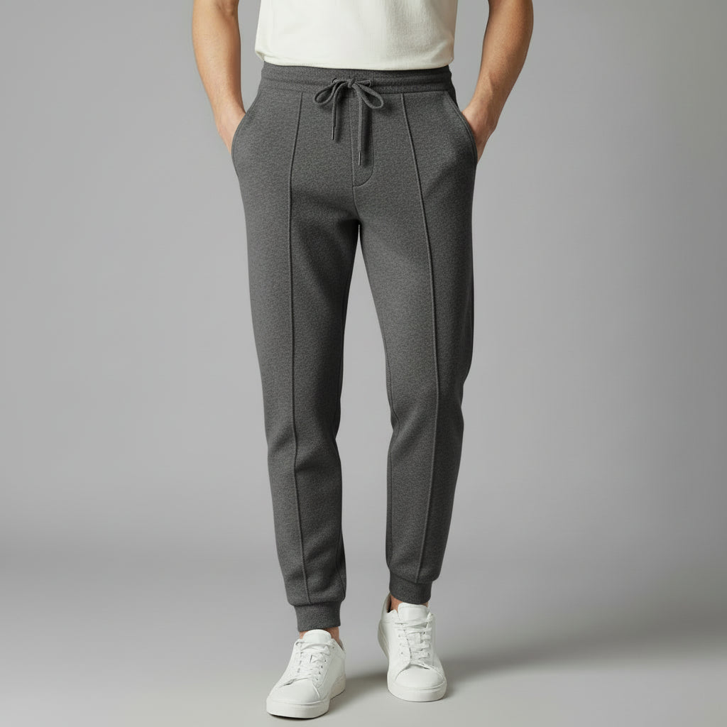 VELMAR | Herren Merino Woll-Loungehose – Luxus Komfort