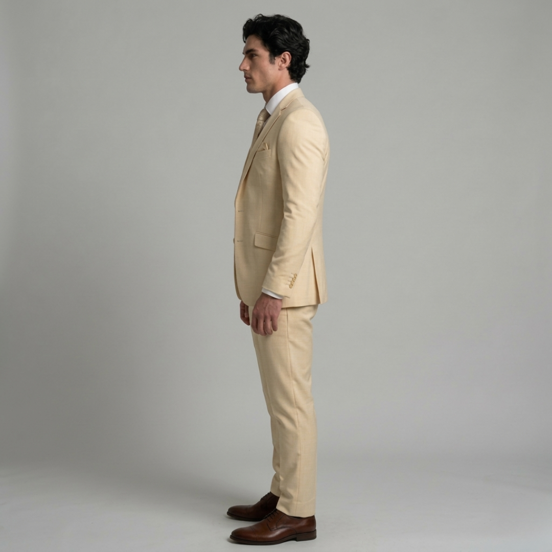 VELMAR | Herren Anzug – Dreiteiliger Slim-Fit Anzug für formelle Anlässe