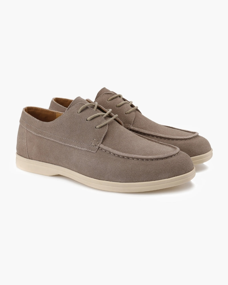 VELMAR | Herren Wildleder Schnürschuhe Klassische Passform Smart Casual