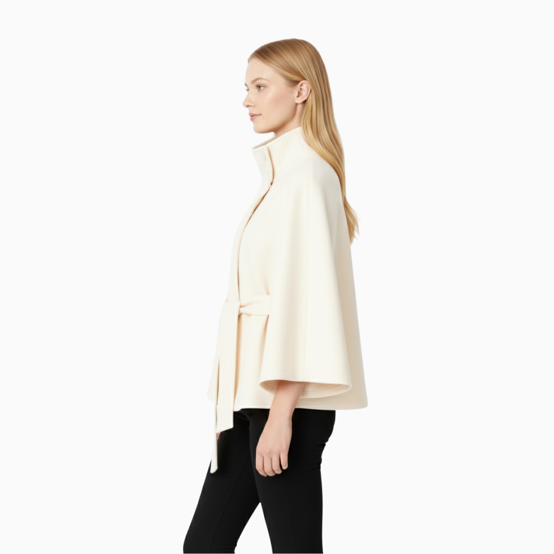 VELMAR | Damen Wollmantel elegant mit Gürtel aus Wollmischung kaufen