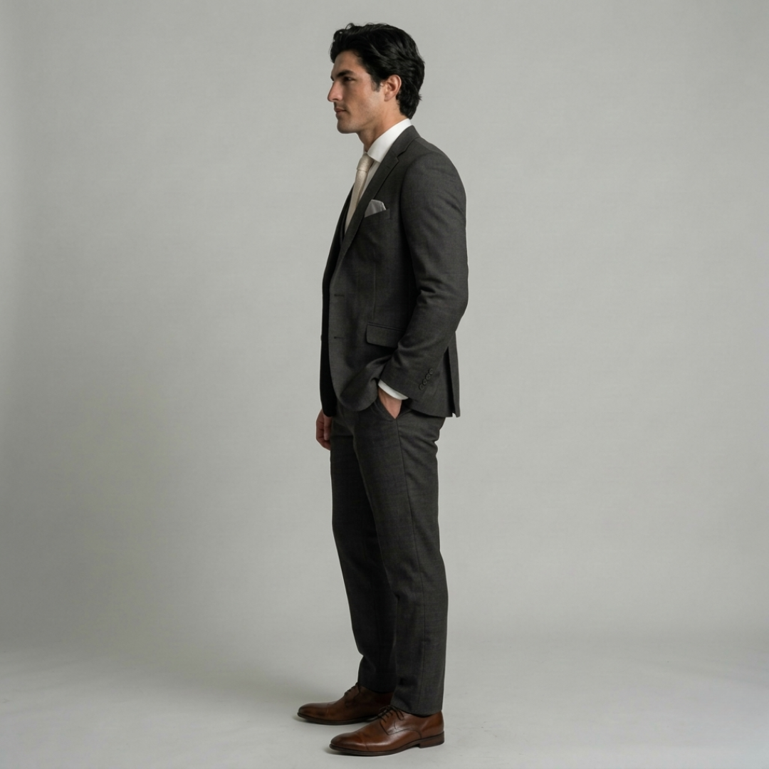 VELMAR | Herren Anzug – Dreiteiliger Slim-Fit Anzug für formelle Anlässe