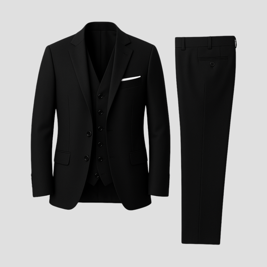 VELMAR | Herren Anzug – Dreiteiliger Slim-Fit Anzug für formelle Anlässe