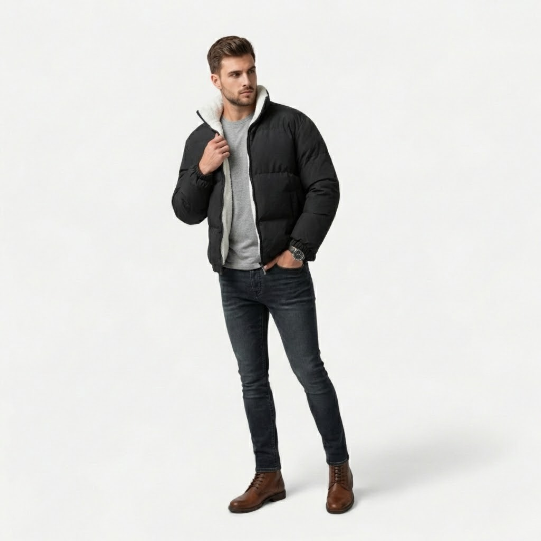 VELMAR | Herren Steppjacke – Moderne Pufferjacke mit eleganter Schlichtheit
