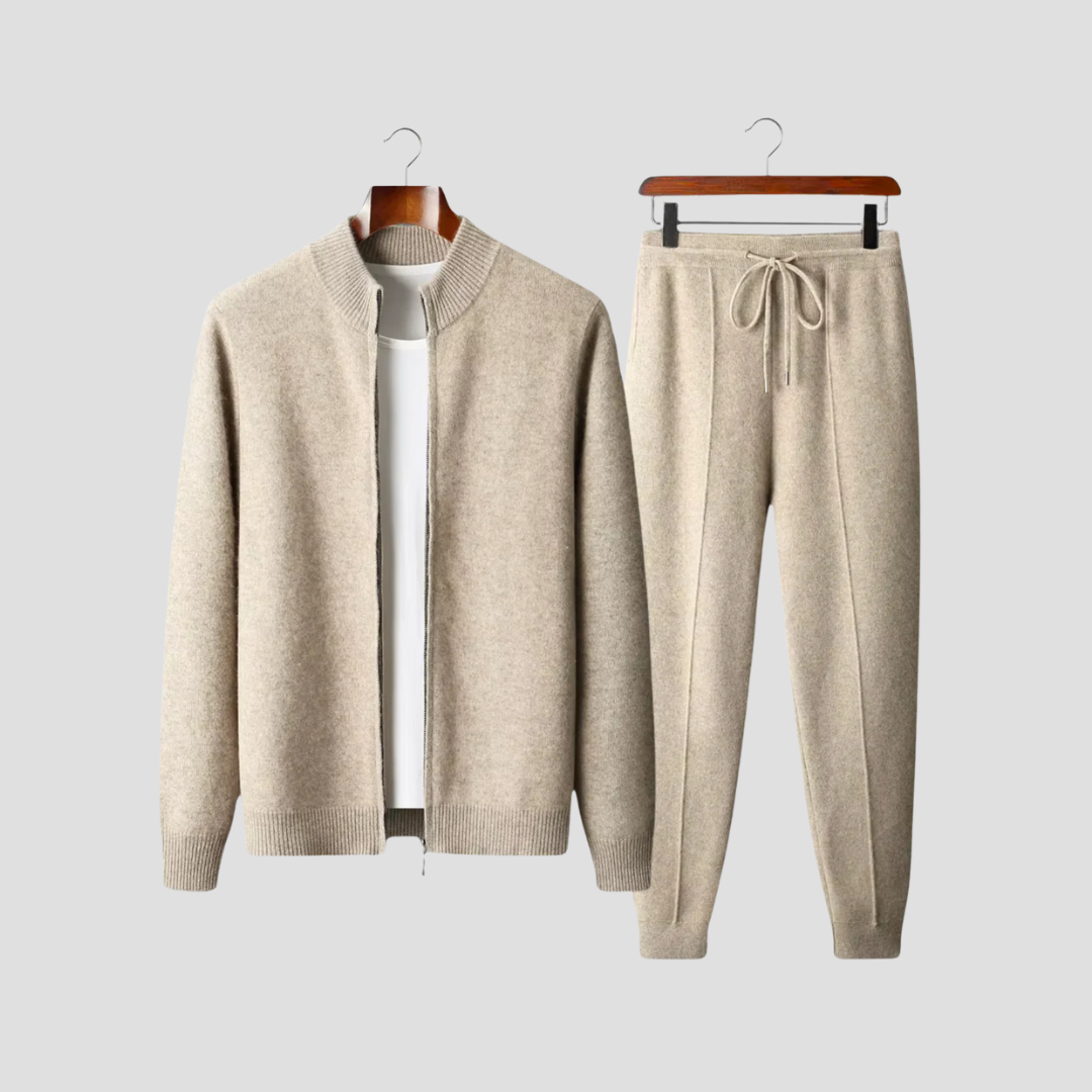 VELMAR | Herren Lounge Set – Zweiteilig aus Merinowolle für Komfort und Stil