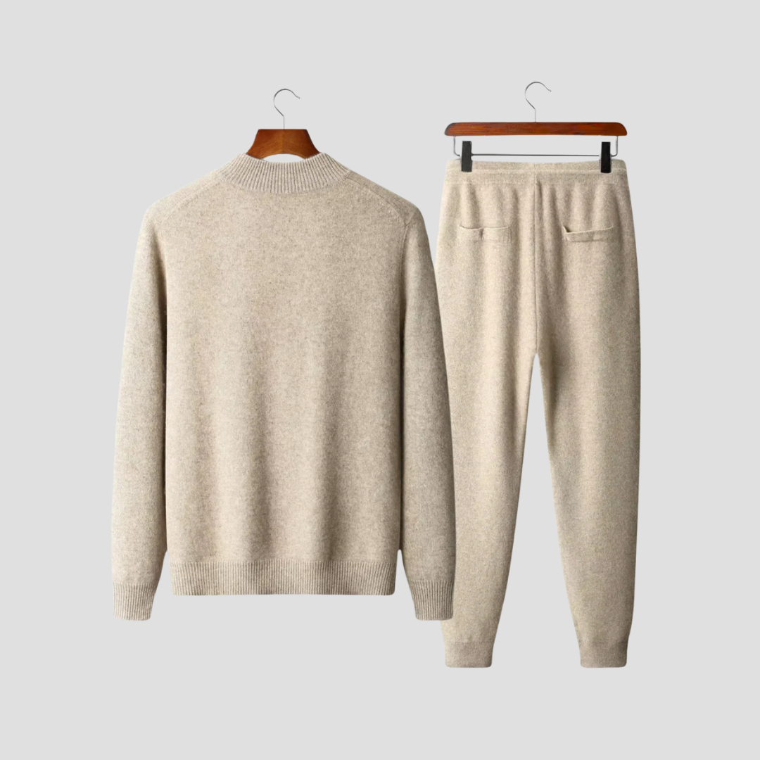 VELMAR | Herren Lounge Set – Zweiteilig aus Merinowolle für Komfort und Stil