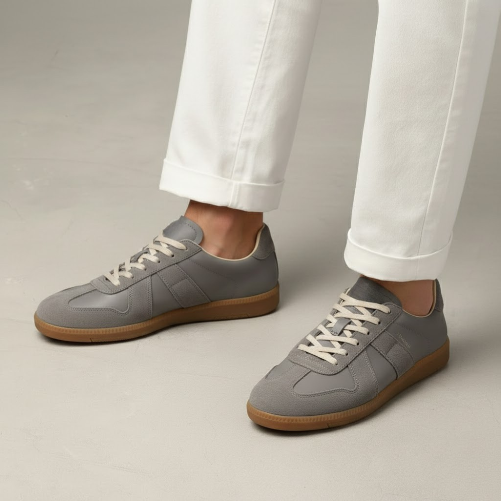 VELMAR | Niedrige Ledersneaker für Herren – Schlichte Raffinesse für jeden Anlass