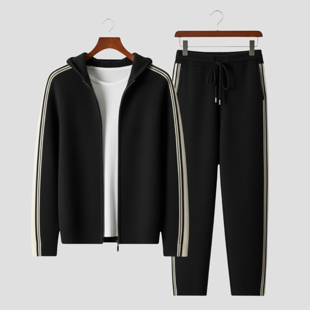 VELMAR | Herren Merino Lounge-Set – Extra-Feine Merinowolle