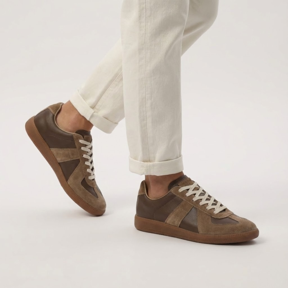 VELMAR | Niedrige Ledersneaker für Herren – Schlichte Raffinesse für jeden Anlass