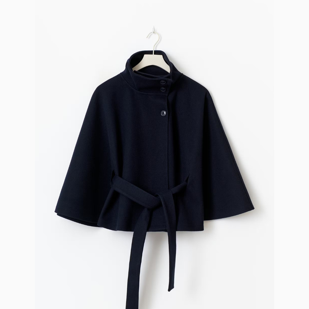 VELMAR | Damen Wollmantel elegant mit Gürtel aus Wollmischung kaufen