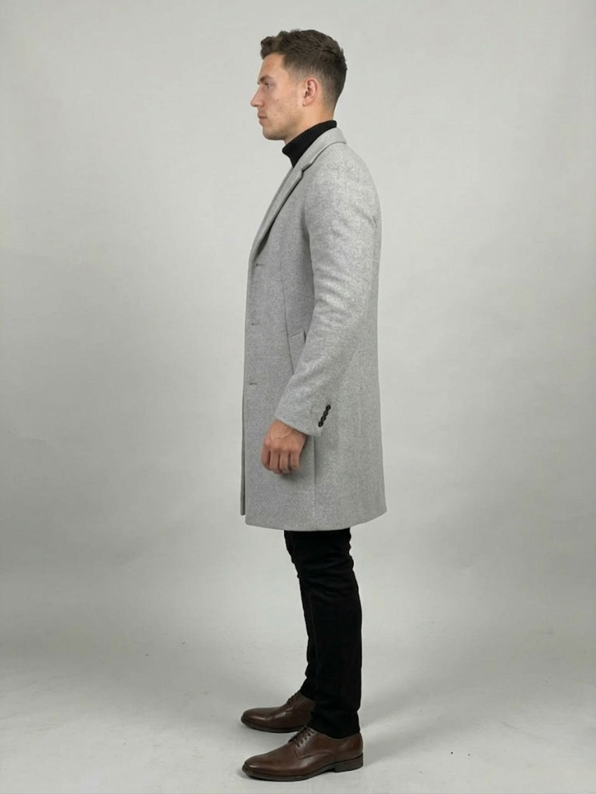 VELMAR | Herren Trenchcoat Leicht Strapazierfähig Elegant Business Regular Fit