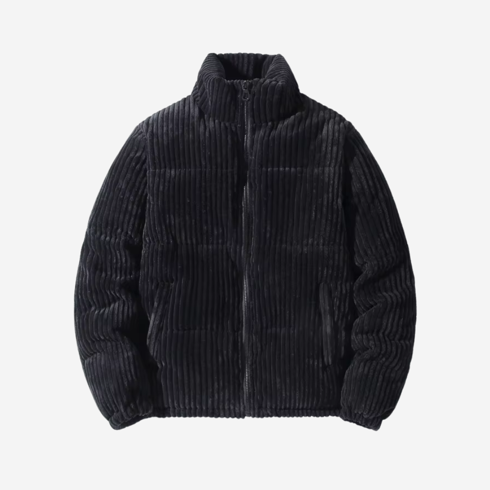 VELMAR | Cord Puffer Jacke Herren – Warme Steppjacke für Winter