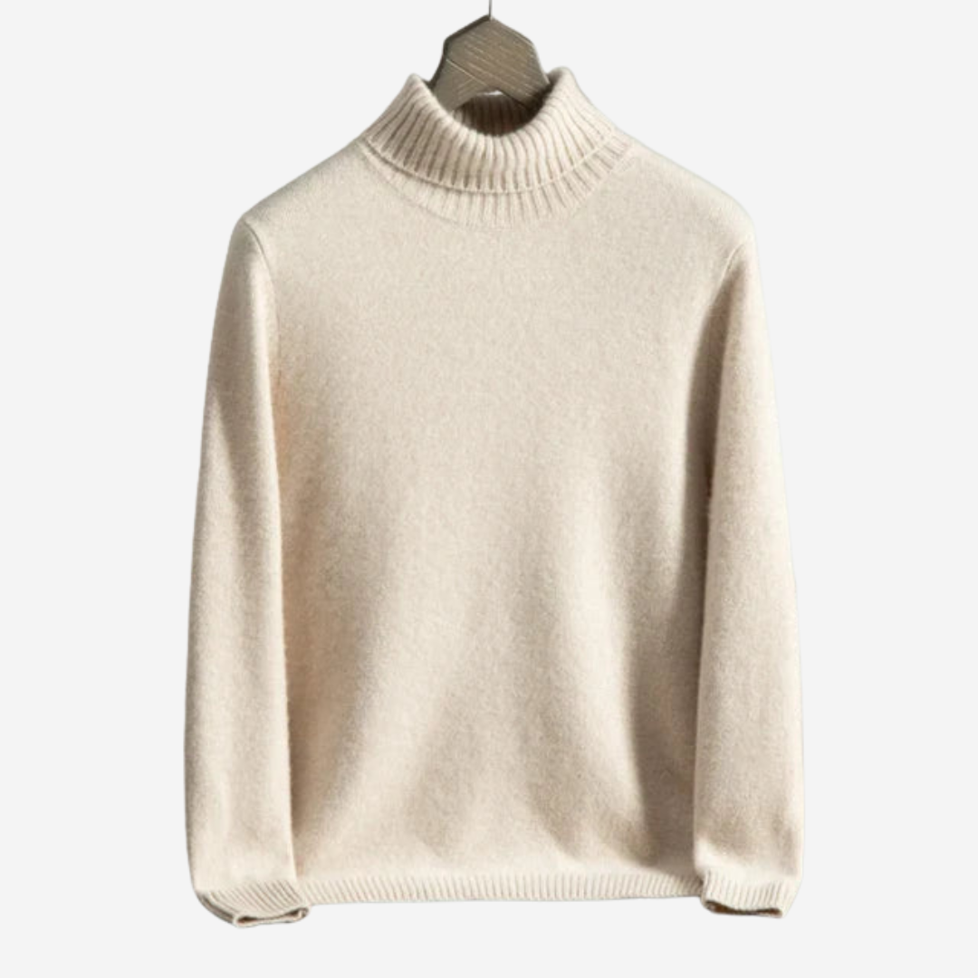 VELMAR | Herren Merino Rollkragenpullover
