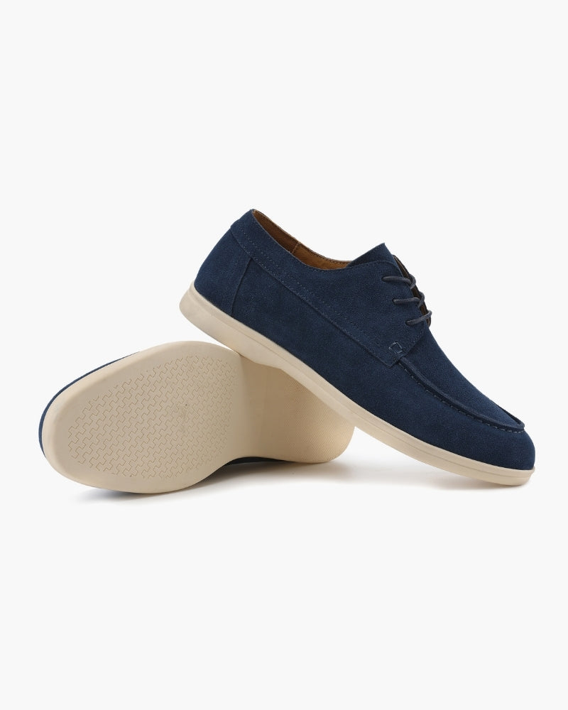 VELMAR | Herren Wildleder Schnürschuhe Klassische Passform Smart Casual
