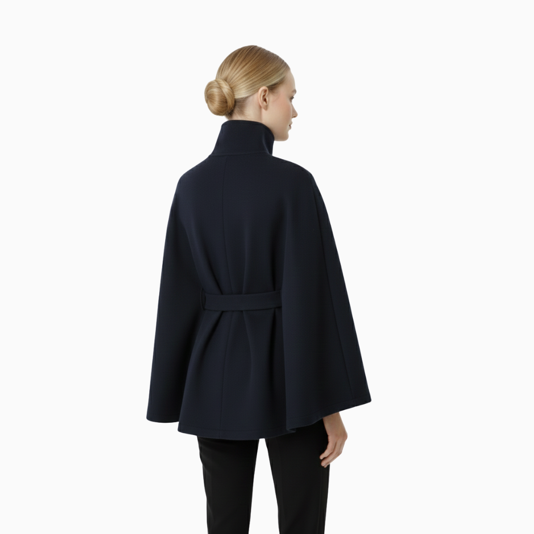 VELMAR | Damen Wollmantel elegant mit Gürtel aus Wollmischung kaufen