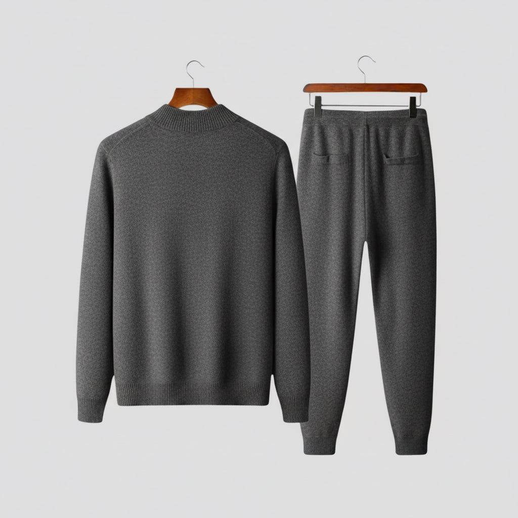 VELMAR | Herren Lounge Set – Zweiteilig aus Merinowolle für Komfort und Stil
