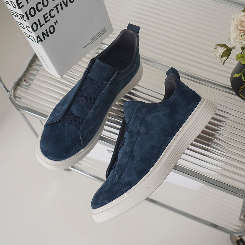 VELMAR | Herren Sneaker aus Wildleder – Minimalistischer Komfort