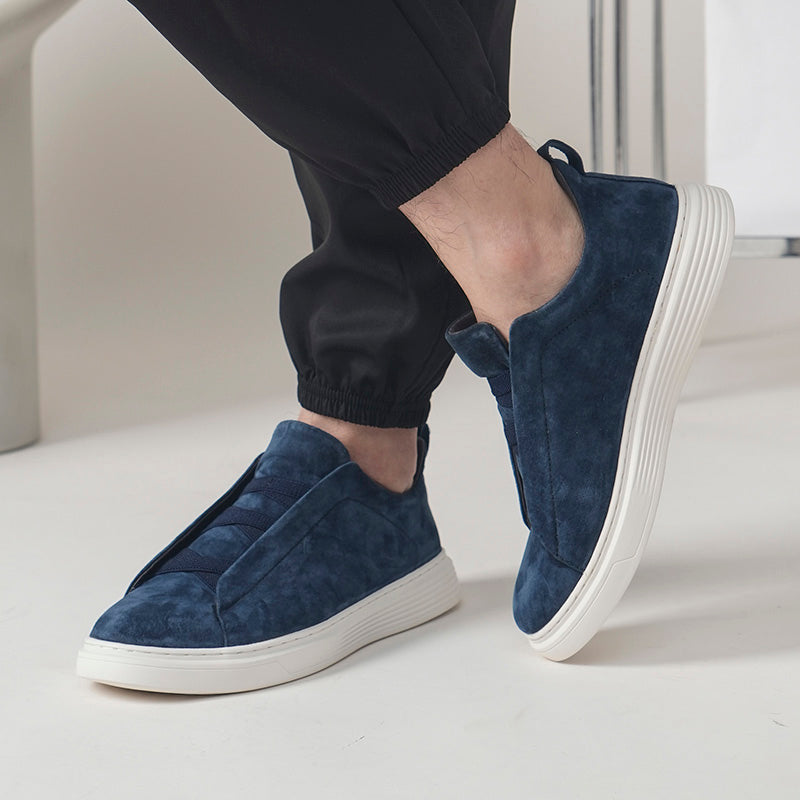 VELMAR | Herren Sneaker aus Wildleder – Minimalistischer Komfort
