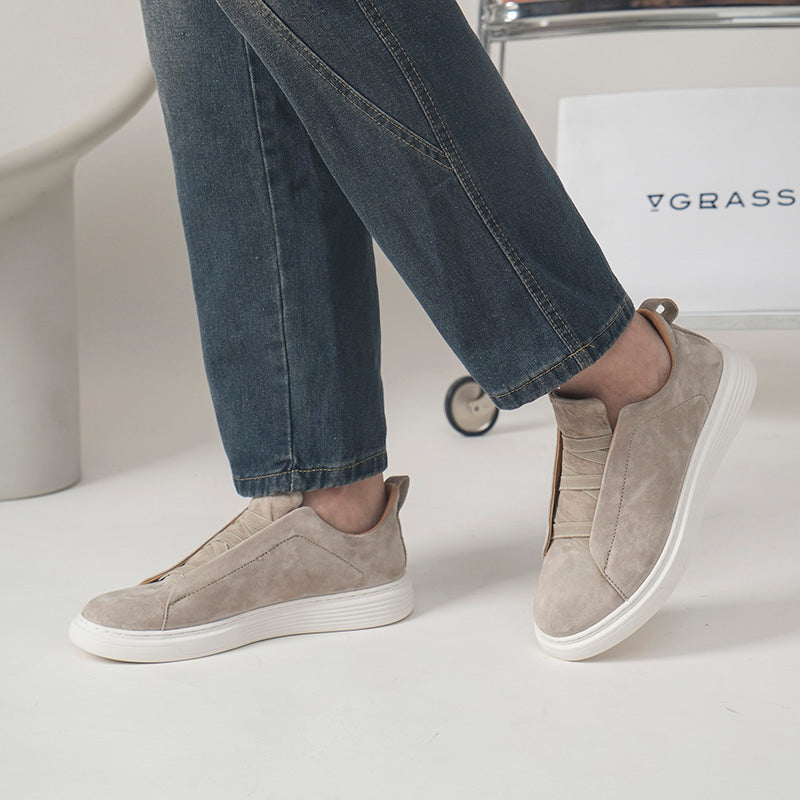 VELMAR | Herren Sneaker aus Wildleder – Minimalistischer Komfort