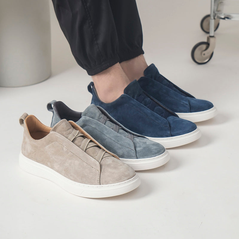 VELMAR | Herren Sneaker aus Wildleder – Minimalistischer Komfort