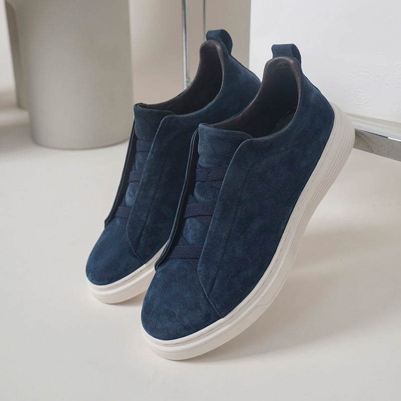 VELMAR | Herren Sneaker aus Wildleder – Minimalistischer Komfort