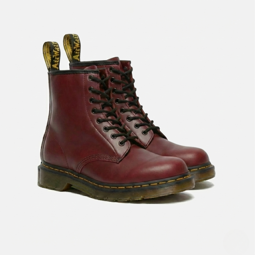 VELMAR | Damen Leder Combat Boots – Zeitlose Stärke mit moderner Eleganz