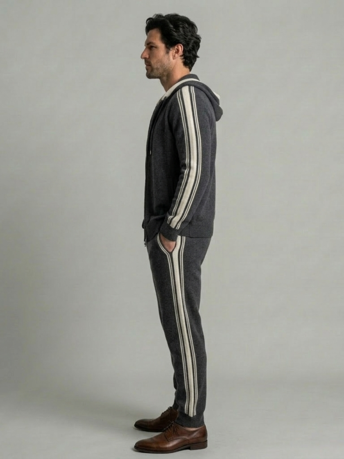 VELMAR | Herren Merino Lounge-Set – Extra-Feine Merinowolle