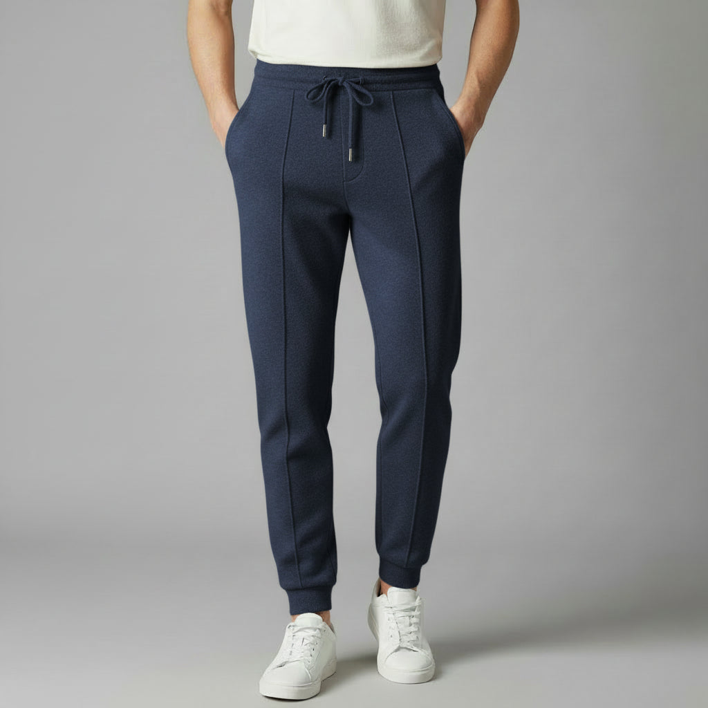 VELMAR | Herren Merino Woll-Loungehose – Luxus Komfort