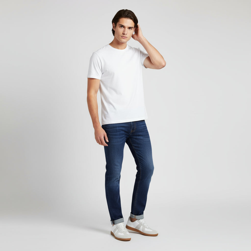 VELMAR | Niedrige Ledersneaker für Herren – Schlichte Raffinesse für jeden Anlass