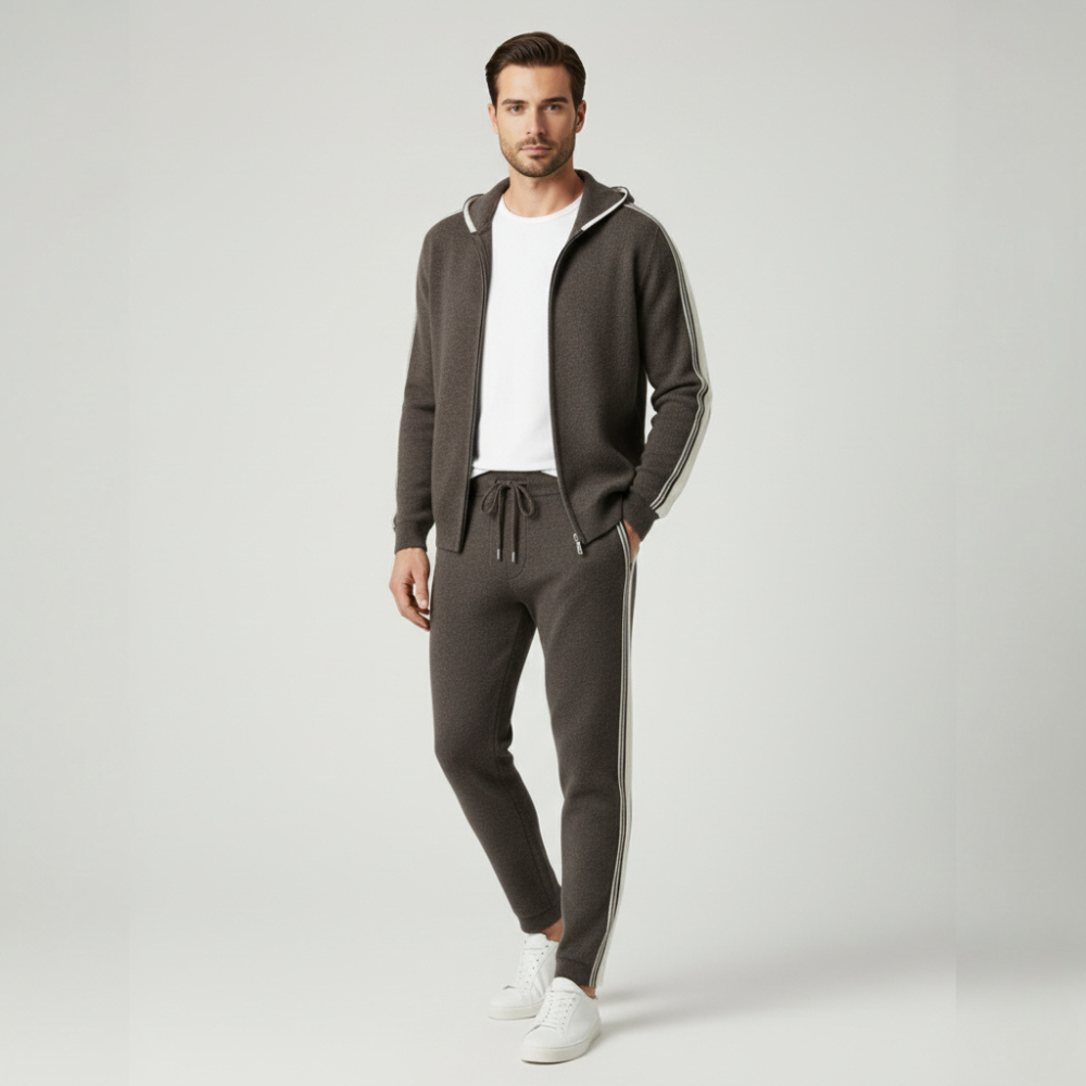 VELMAR | Herren Merino Lounge-Set – Extra-Feine Merinowolle
