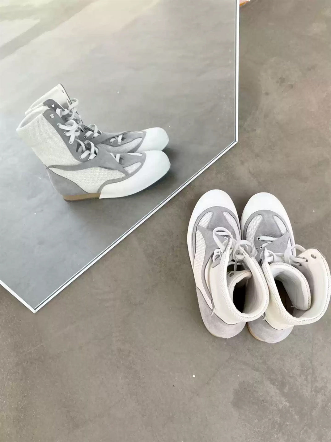 Sneaker Herren · Baumwolle & Leder Kombi · Freizeit Schuhe Schweiz