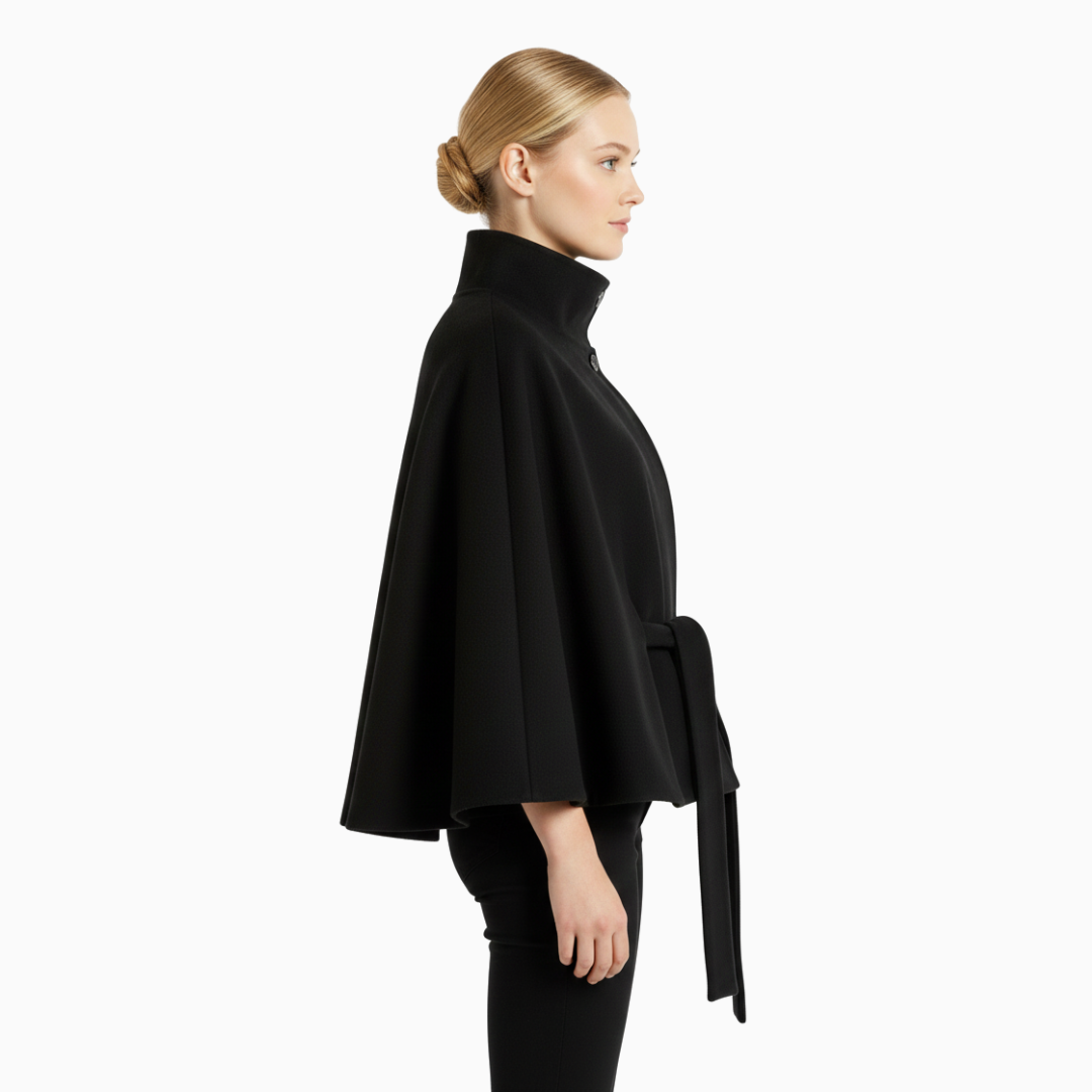 VELMAR | Damen Wollmantel elegant mit Gürtel aus Wollmischung kaufen