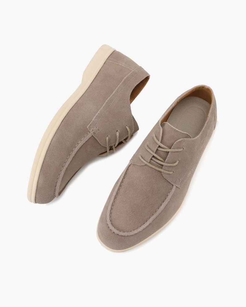 VELMAR | Herren Wildleder Schnürschuhe Klassische Passform Smart Casual