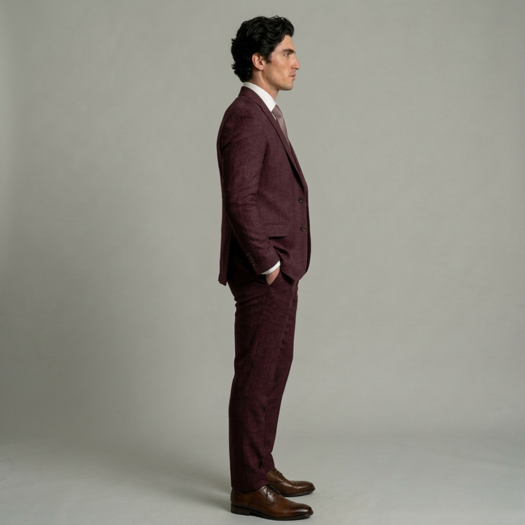 VELMAR | Herren Anzug – Dreiteiliger Slim-Fit Anzug für formelle Anlässe