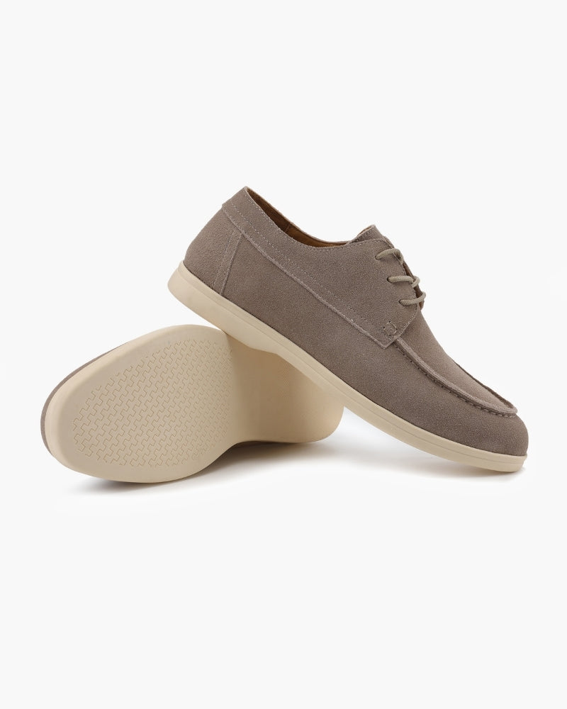 VELMAR | Herren Wildleder Schnürschuhe Klassische Passform Smart Casual