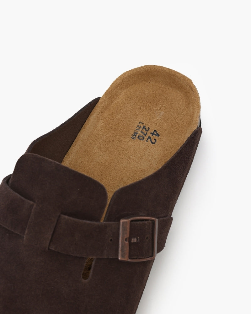 VELMAR | Herren Wildleder Leder Clogs Komfort Passform Klassisches Design