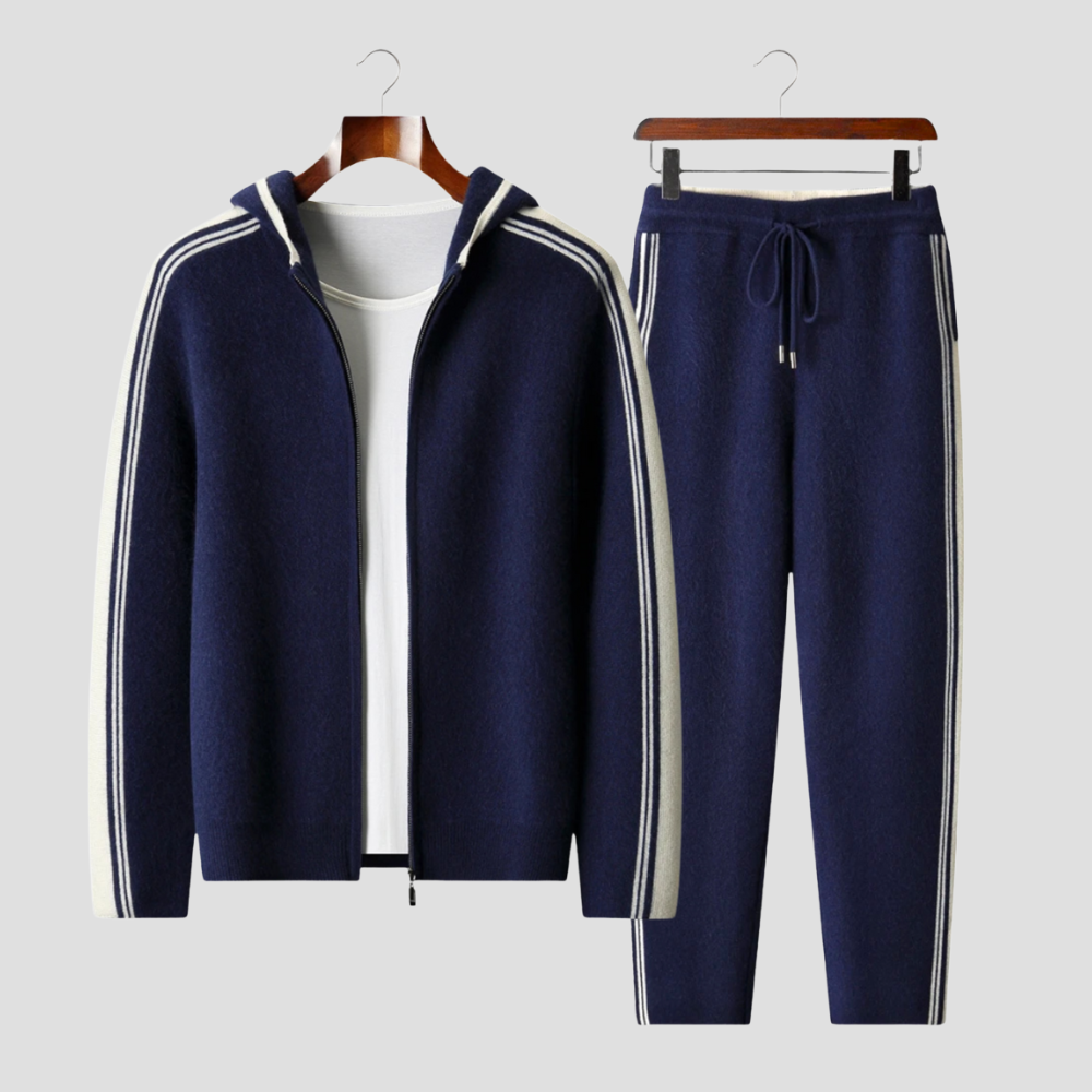 VELMAR | Herren Merino Lounge-Set – Extra-Feine Merinowolle