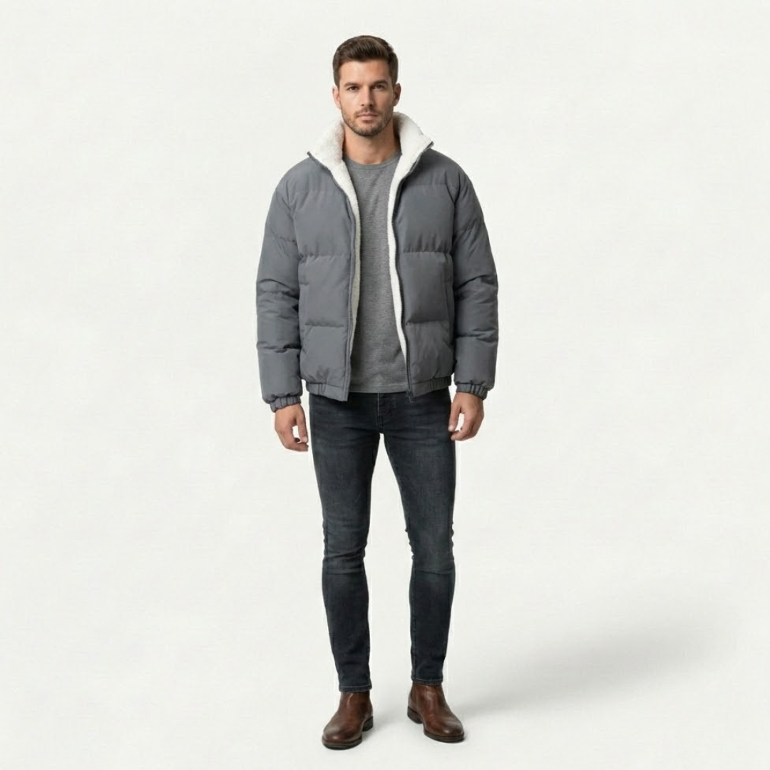 VELMAR | Herren Steppjacke – Moderne Pufferjacke mit eleganter Schlichtheit