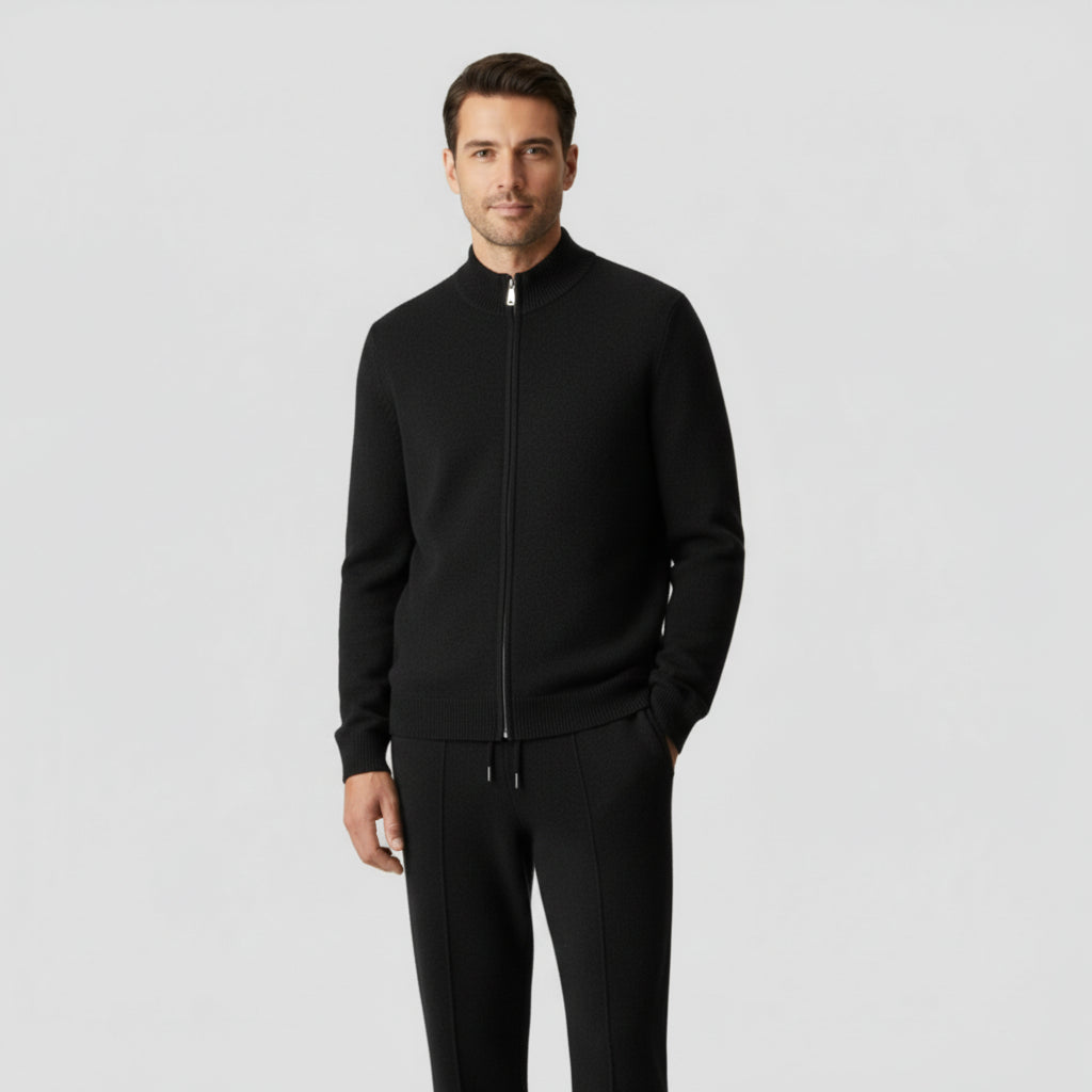 VELMAR | Herren Lounge Set – Zweiteilig aus  Merinowolle für Komfort und Stil