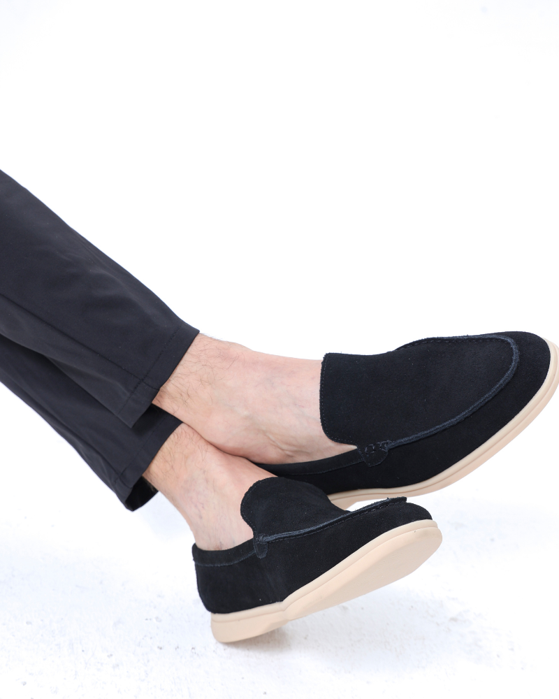 VELMAR | Herren Wildleder Loafer Klassische Passform Eleganter Alltag