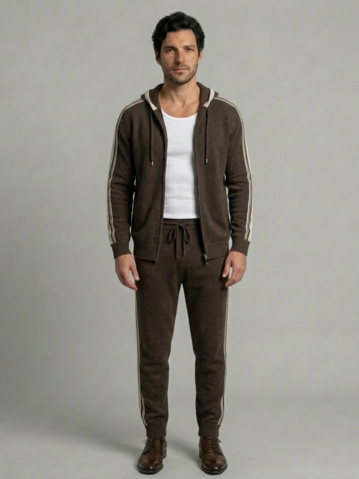 VELMAR | Herren Merino Lounge-Set – Extra-Feine Merinowolle
