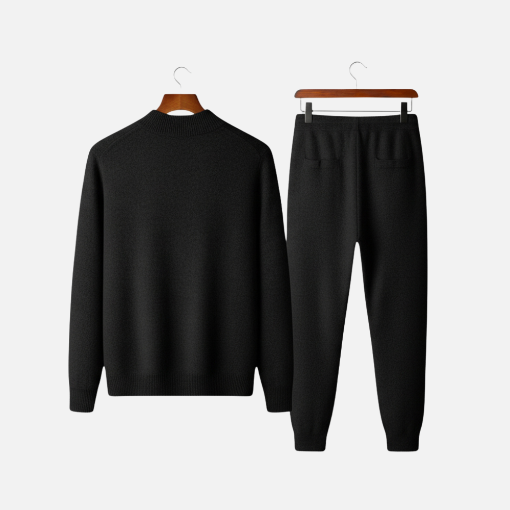 VELMAR | Herren Lounge Set – Zweiteilig aus  Merinowolle für Komfort und Stil