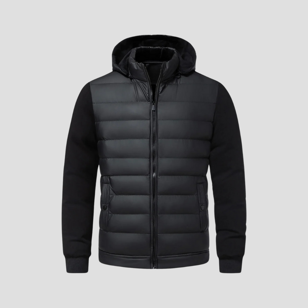 VELMAR | Herren Hybridjacke – Gepolsterte Softshell-Jacke für stilvolle Wärme