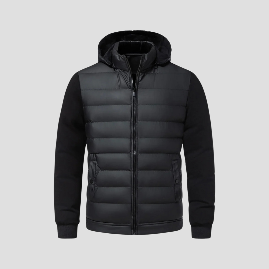 VELMAR | Herren Hybridjacke – Gepolsterte Softshell-Jacke für stilvolle Wärme