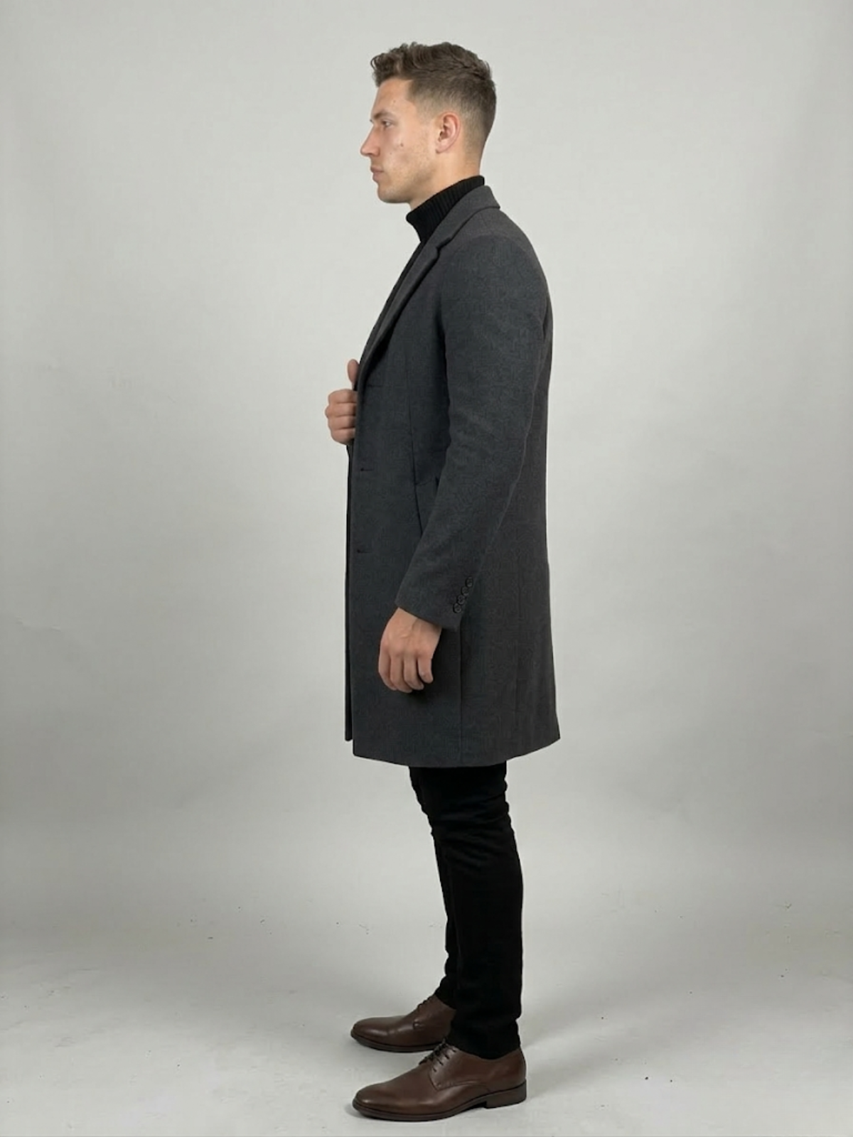 VELMAR | Herren Trenchcoat Leicht Strapazierfähig Elegant Business Regular Fit