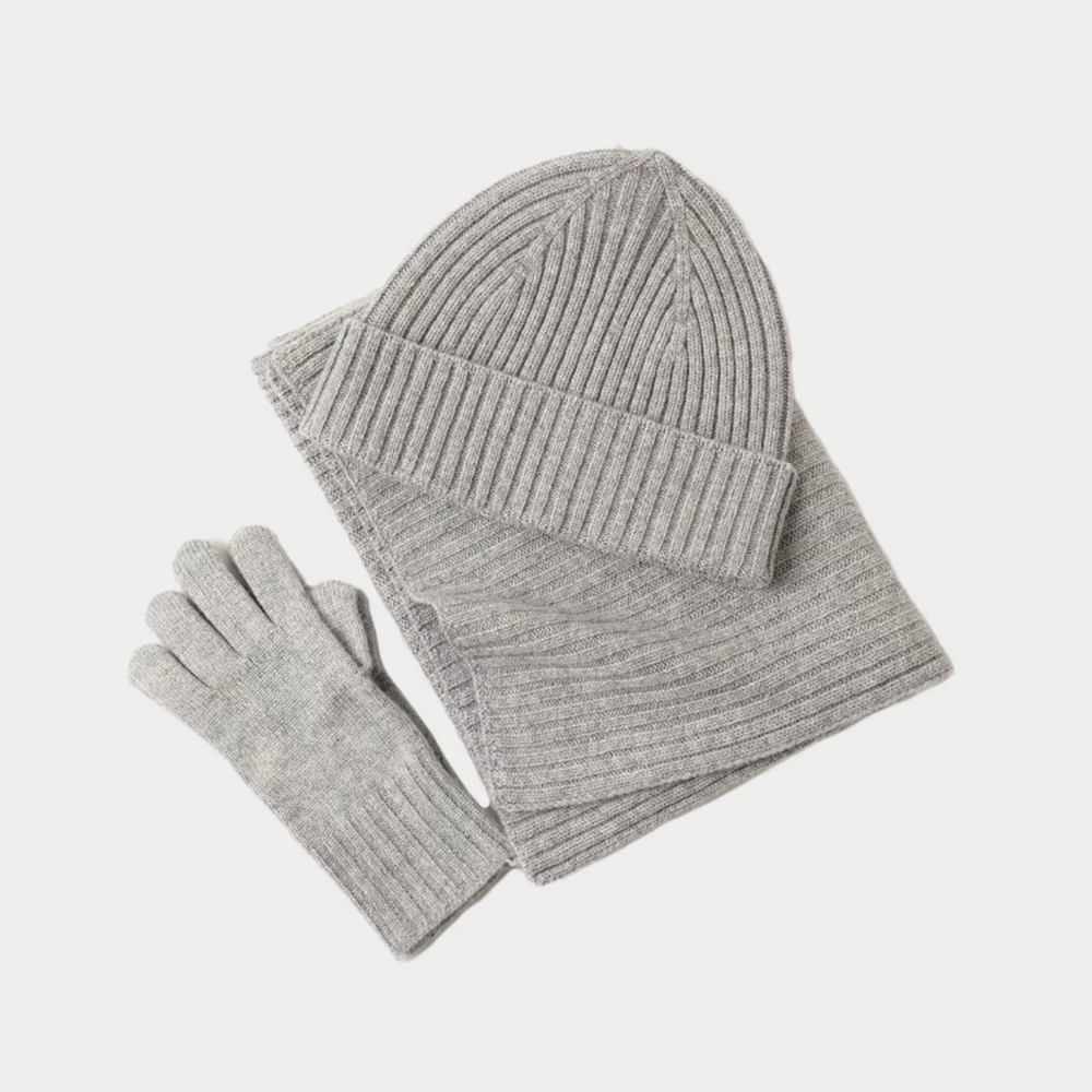 VELMAR | Merino Mütze, Schal & Handschuhe – Premium Winteraccessoires aus Merinowolle
