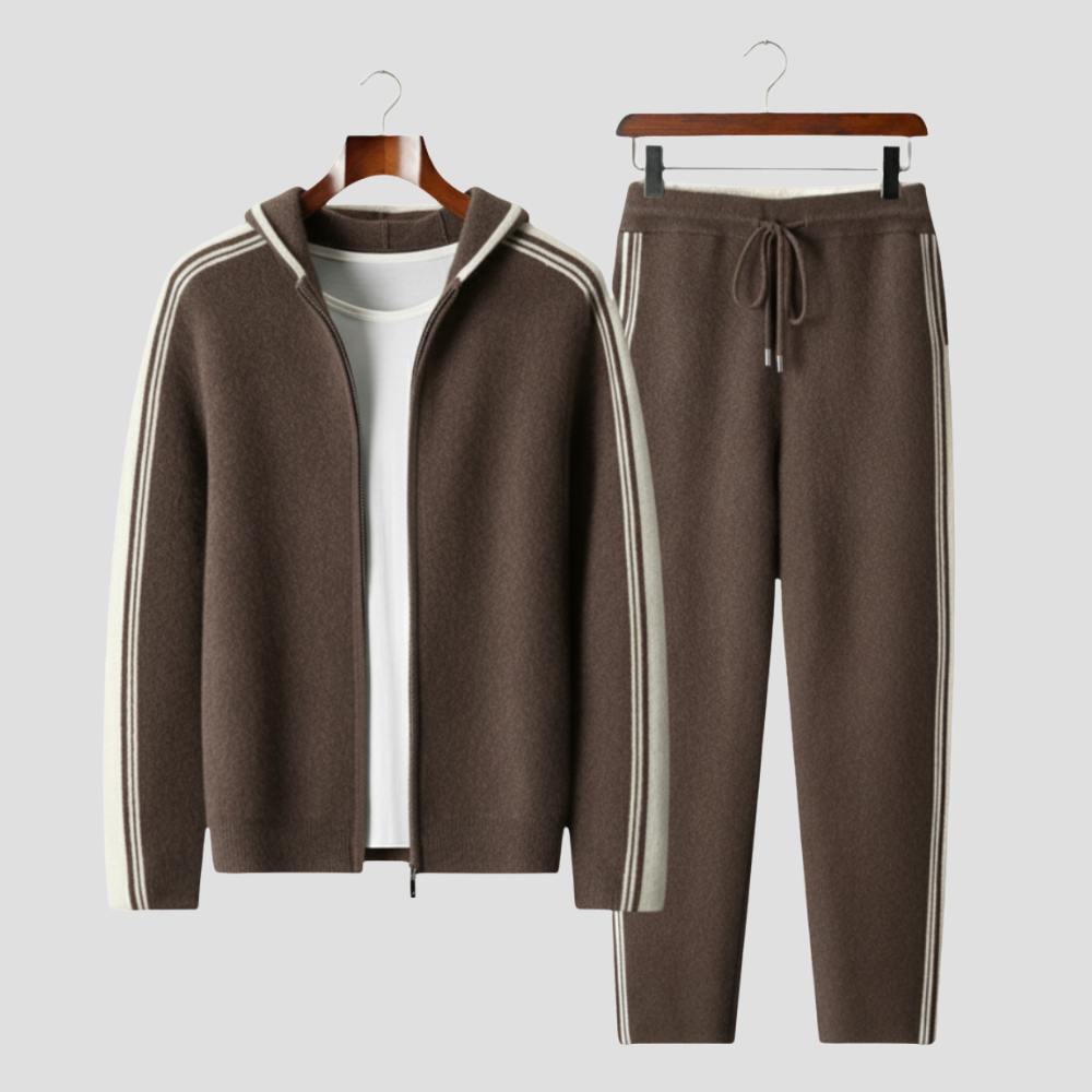 VELMAR | Herren Merino Lounge-Set – Extra-Feine Merinowolle