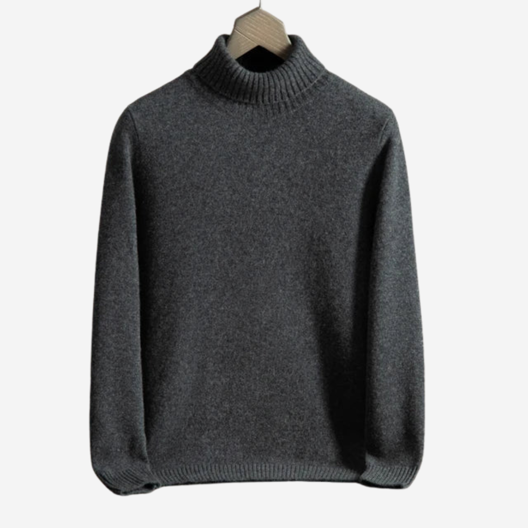 VELMAR | Herren Merino Rollkragenpullover