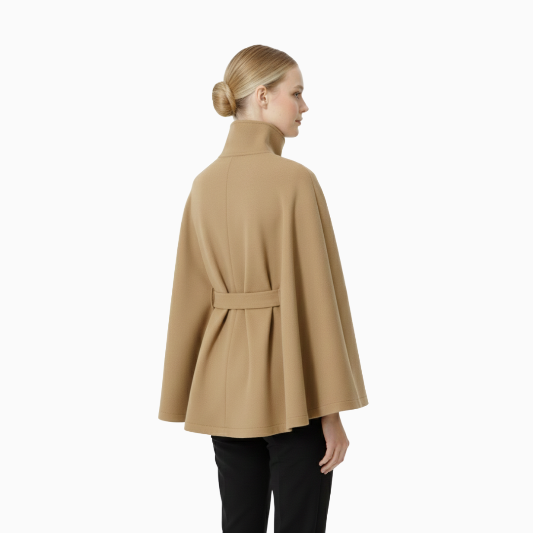 VELMAR | Damen Wollmantel elegant mit Gürtel aus Wollmischung kaufen