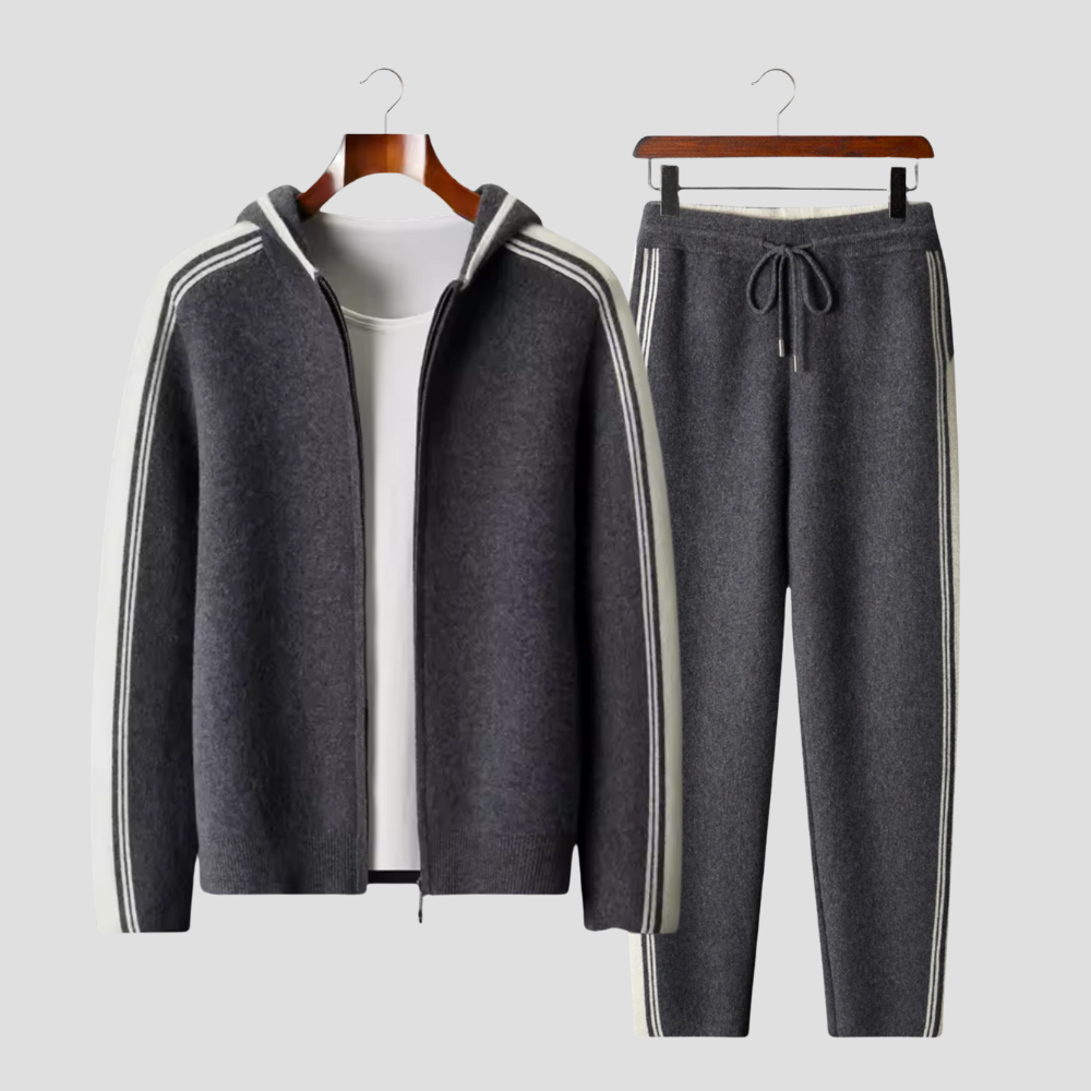 VELMAR | Herren Merino Lounge-Set – Extra-Feine Merinowolle