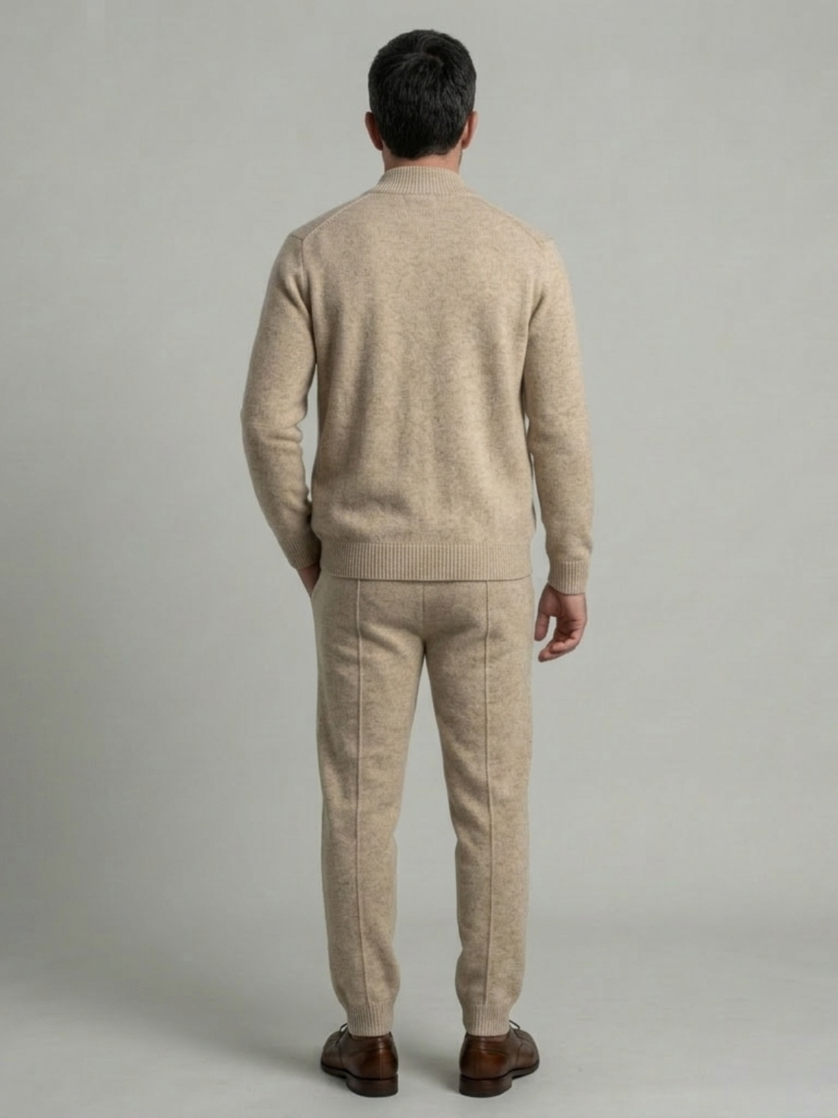 VELMAR | Herren Lounge Set – Zweiteilig aus  Merinowolle für Komfort und Stil